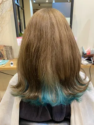 ロング ⭐️透明感カラー/ パーマ⭐️宮野翔のヘアスタイル