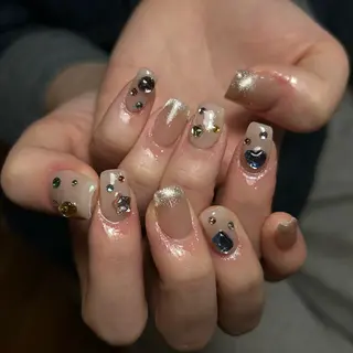 ネイル ⟡.·coco⟡.· 年始予約解放中のネイルデザイン