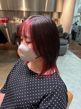 ショート 亀山 由里菜のヘアスタイル