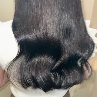 ロング カラー 森口 華奈のヘアスタイル