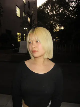 ショート ボブ/個性派🪽🍀 堀内志茉のヘアスタイル