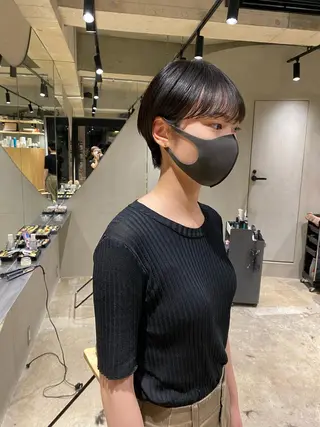 ショート hemm,hemm.所属・ショート・ボブ MIKUのヘアスタイル