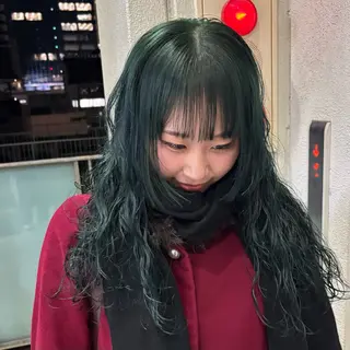 セミロング カラー The Path ARENのヘアスタイル