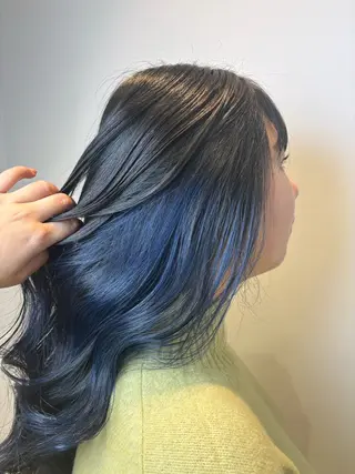 ロング カラー 勝島 翔のヘアスタイル