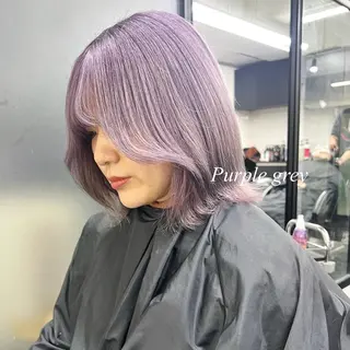 ロング カラー シールエクステ特化 ハイトーン、NANAのヘアスタイル