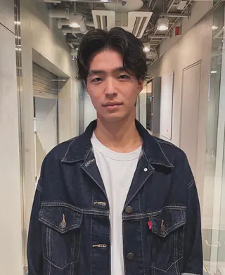 メンズ 内山 湧勝/ショート パーマ特化美容師のヘアスタイル