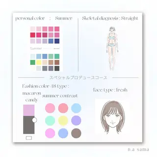 パーソナルカラー🥐 顔タイプ🥗yuriのその他イメージ