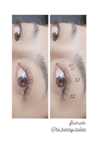 マツエク・マツパ SESUNNY セサニー　AYUKAのマツエク・マツパデザイン