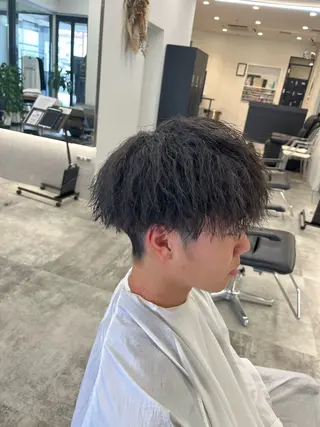 パーマ メンズ カンゴールサロン富山セントラル所属・小林 心空のヘアスタイル