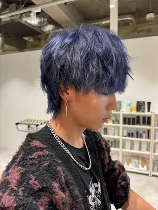 ショート カラー メンズ 大宮メンズカット かほのヘアスタイル