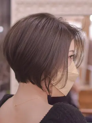 ショート カラー 小顔ショートヘア♪ TAKUMIのヘアスタイル