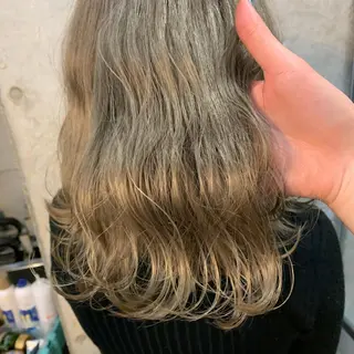 セミロング カラー kimika🥑 メンズ/髪質改善のヘアスタイル