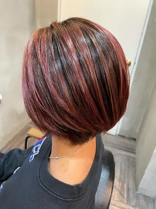 ショート カラー La fith 店長 城谷颯人のヘアスタイル