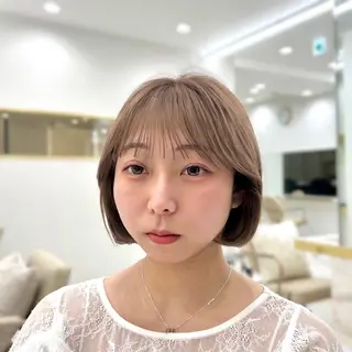 ショート 韓国顔まわり/前髪 /レイヤー/いつきのヘアスタイル