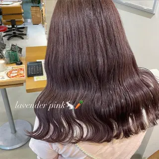 カラー ヘアアレンジ 𝙢𝙞𝙮𝙪🎀 girly hairのヘアスタイル
