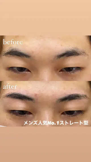 メンズ マツエク・マツパ くるるん本店🍀 陽の眉毛・アイブロウイメージ