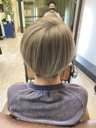 ショート カラー メンズ 🟢NEGi🟣 🫧髪質改善のヘアスタイル