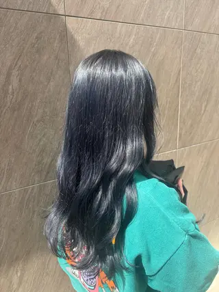 セミロング カラー 🧸ベージュ/カット モデル☘️/MIKUのヘアスタイル
