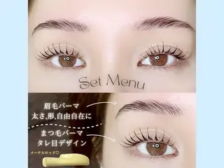 アイブロウ まつ毛パーマ＆眉毛サロン SSIN STUDIO松戸店所属・SSINSTUDIO 松戸店のマツエク・マツパデザイン