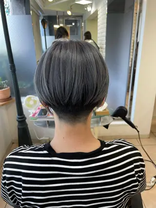 ショート カラー 宗村 嘉哉のヘアスタイル
