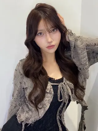 ロング カラー 無料カラーモデル 🎀リコ🎀のヘアスタイル