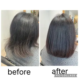 ミディアム Gift.hair&spa所属・森崎 歩のヘアスタイル