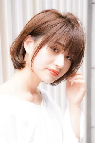 ミディアム 髪質改善縮毛矯正 リピートNo.1米倉のヘアスタイル