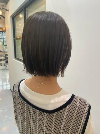 ショート カラー 田中 あやなのヘアスタイル