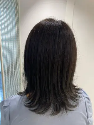 ミディアム カラー little/頭身浴 /カヤノケイスケのヘアスタイル