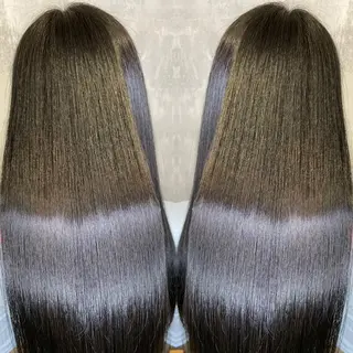 セミロング ツバサ 髪質改善のヘアスタイル