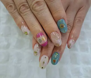 ネイル 河野ちえ (雑誌掲載サロン)のネイルデザイン