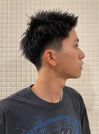 ショート メンズ 7Bridge所属・ハッシュカット 小西貫太のヘアスタイル