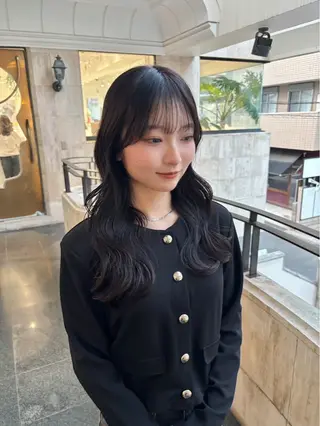 ロング ぷつっと/レイヤー MANAMI🪿🤍のヘアスタイル