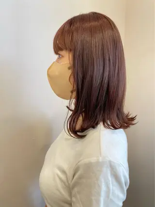 ミディアム カラー ヘアアレンジ 💠 安部朋也💠のヘアスタイル