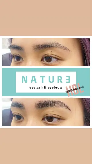 マツエク・マツパ アイブロウ NATURE MIYUのマツエク・マツパデザイン