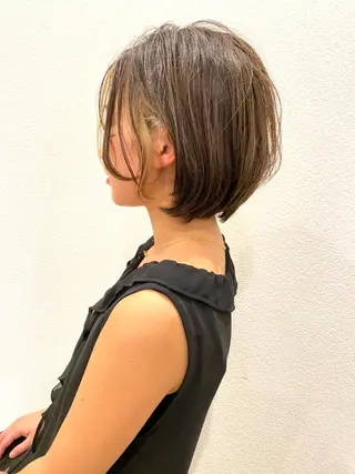 ショート カラー ショート、ボブ シマダマサトのヘアスタイル