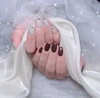 ネイル 🎀も ものネイルデザイン