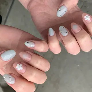 ネイル YUKIMO🍎名駅 /ニュアンスのネイルデザイン