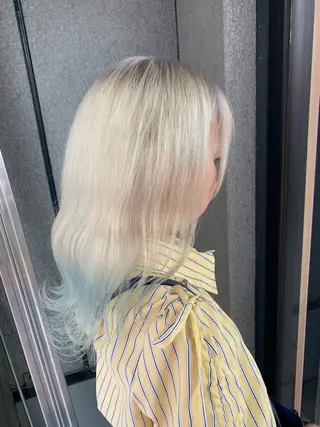 ロング カラー アイドル級girly 🎀Ramu🎀のヘアスタイル