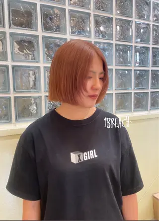 ショート 石上 遥楓のヘアスタイル