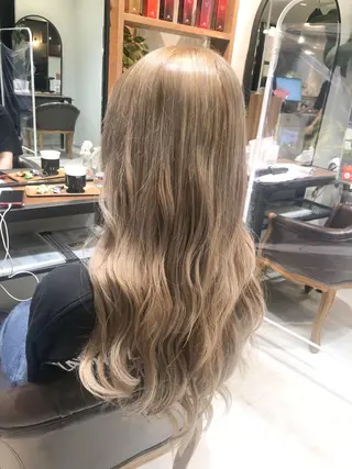 ロング カラー 💎エクステ専門店 BIZE梅田🇰🇷のヘアスタイル