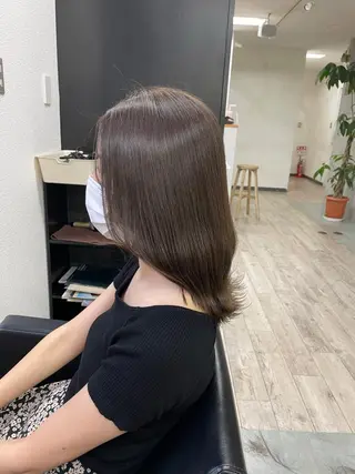 ミディアム 新宿/韓国レイヤー/ 髪質改善/佐藤航のヘアスタイル