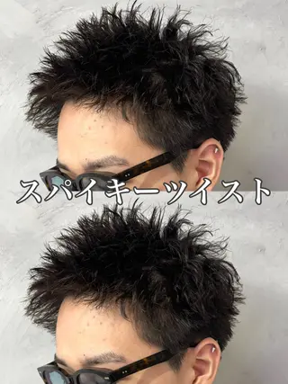 ショート メンズサロンロス【LOSS】所属・メンズパーマ/新潟駅 NOBUTA🔥のヘアスタイル