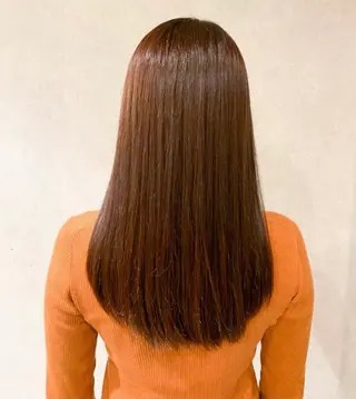 ロング カラー 似合わせカット/ 艶カラー/いらみなのヘアスタイル
