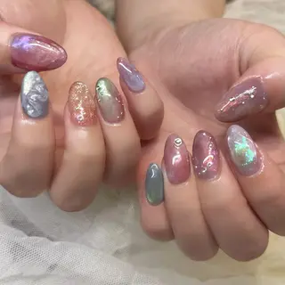 ネイル 新井 ひなののネイルデザイン