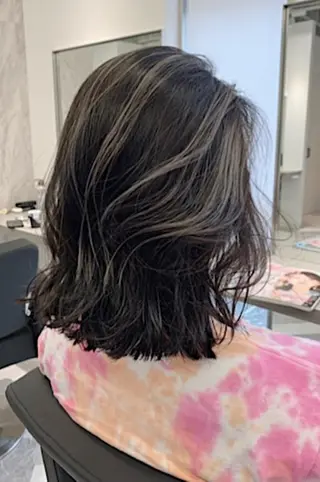 ミディアム karin💋海外 レイヤーカットのヘアスタイル