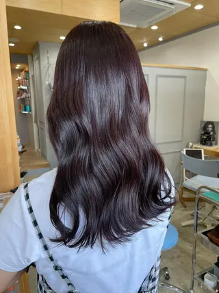 ロング カラー miloc那覇 MIKUのヘアスタイル