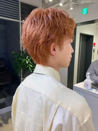 カラー メンズ 鈴木 真司のヘアスタイル
