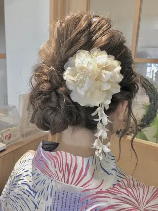 ヘアアレンジ Elle✂︎ Riinaのヘアスタイル