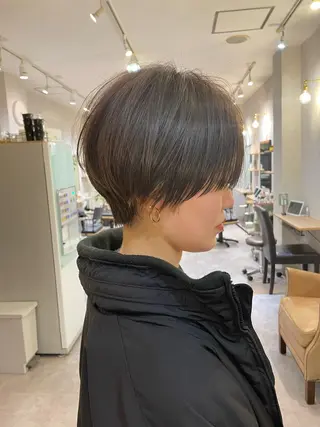ショート salowin梅田茶屋町north所属・くがれいじ 梅田/ショート/ボブのヘアスタイル
